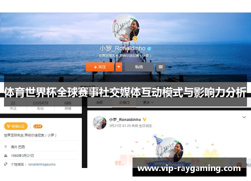 体育世界杯全球赛事社交媒体互动模式与影响力分析
